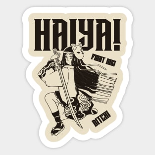 Haiya anime girl Sticker